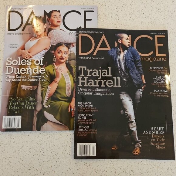 Dance Magazine Lot of 36 Choreography Ballet Jazz Broadway Costume 2021 to 2024 - Picture 8 of 16